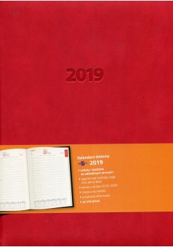 Kalendarz 2019 A4 dzienny LUX