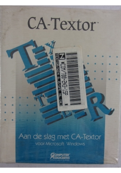 Aan de slag met ca-textor voor Microsoft Windows
