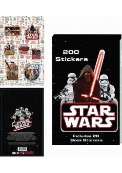 Naklejki w zeszycie Star Wars