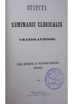 Seminarii clericalis