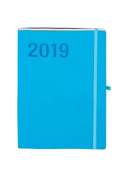 Kalendarz 2019 Impresja B5 niebieski