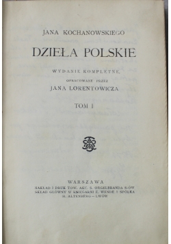 Dzieła polskie 1919 r.