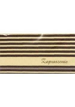 Zaproszenia Bello wzór nr 05 10 sztuk