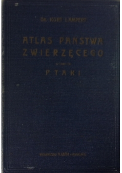 Atlas państwa zwierzęcego,1905 r.