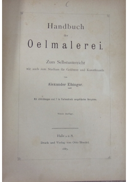 Zum Selbstunterricht, 1885r.