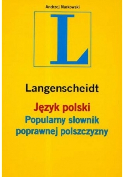 Język polski popularny słownik poprawnej polszczyzny
