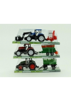 Traktor z przyczepą