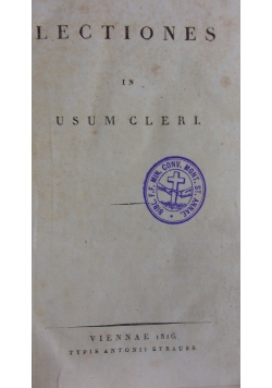 Lectiones ,1816r.