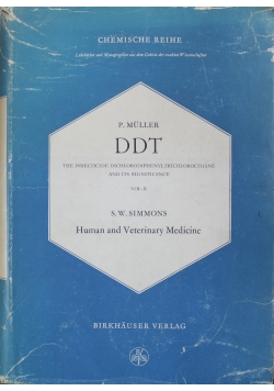 DDT Vol II Human and Veterinary Medicine