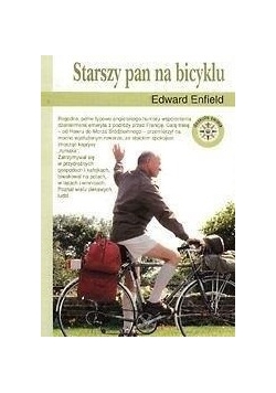 Starszy pan na bicyklu