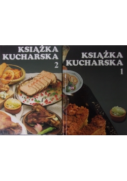 Książka Kucharska ,Zestaw 2 książek