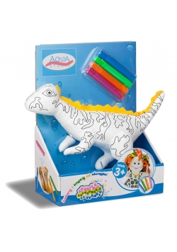 Koloruj na okrągło -  Dinozaur