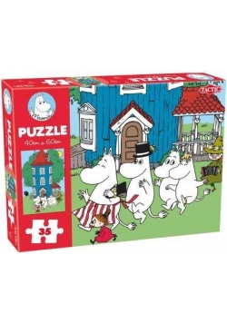 Muminkowe duże puzzle 35 elementów