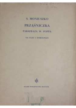 Prząśniczka Parafraza w. Poppa na flet i fortepian