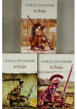 Achaja, zestaw 3 książek
