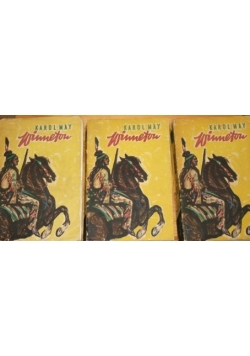 Winnetou,zestaw trzech książek