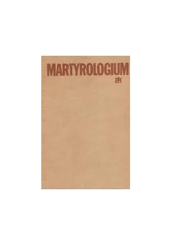 Martyrologium