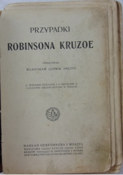 Przypadki Robinsona Crusoe, 1912 r.