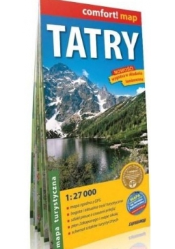 Tatry Comfort Map 1:27 000 Mapa Turystyczna