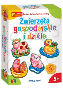 Magnesy na lodówkę - Zwierzęta gospod i dzikie