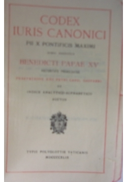 Codex Iuris Canonici, 1949 r.