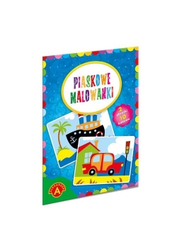 Piaskowe malowanki Statek samochód