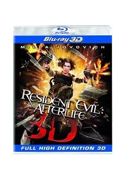 Resident Evil Afterlife, płyta Blu-ray 3D