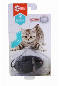 Hexbug Mysz zabawka dla kota szara