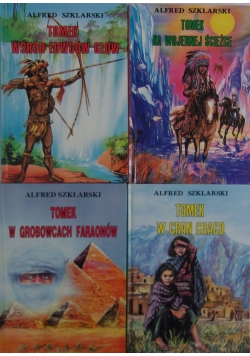 Tomek Wilmowski, zestaw 4 książek