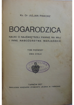 Bogarodzica,1927r.