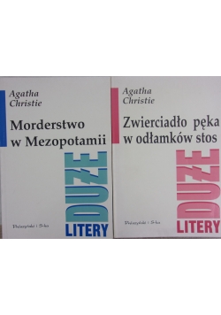 Zwierciadło pęka w odłamków stos/Morderstwo w Mezopotamii