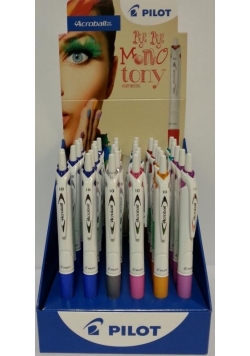 Długopis Acroball PureWhite mix (36szt) PILOT