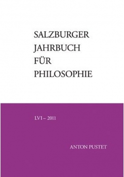 Salzburger Jahrbuch fur Philosophie