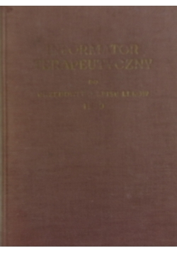 Informator terapeutyczny do urzędowego spisu leków 1959