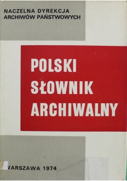 Polski słownik Archiwalny