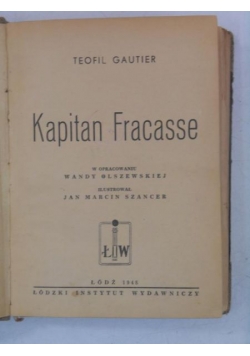 Kapitan Fracasse, 1948 r.