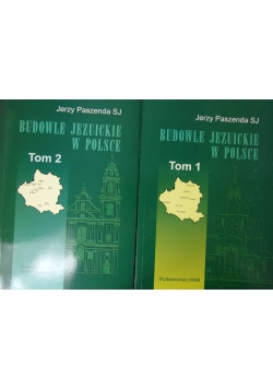 Budowle Jezuickie W Polsce, Tom 1-2