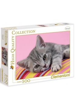 Puzzle 500 HQ Grey Kitten