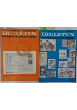 Historyczno- badawczy biuletyn filatelistyczny; Nr 72 i 92