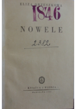 Nowele, 1949