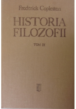 Historia Filozofii, Tom IX