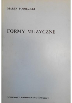 Formy muzyczne