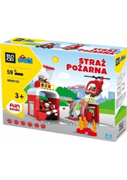 Klocki Blocki Mubi Straż Pożarna 59 el.