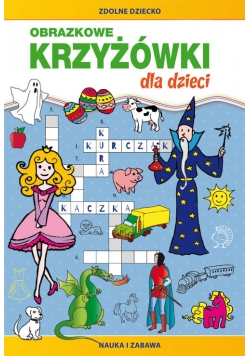 Obrazkowe krzyżówki dla dzieci