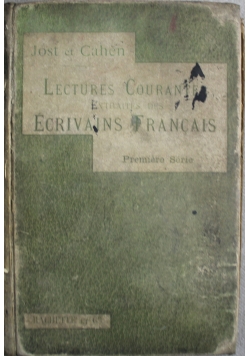 Lectures courantes extraites des ecrivains francais 1898 r.