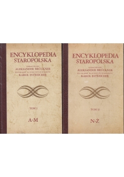 Encyklopedia Staropolska Tom I i II