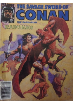 The Savage Sword of Conan The Barbarian. Demon's Blood