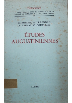 Etudes Augustiniennes