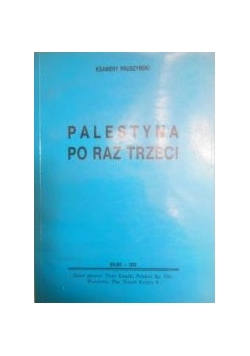 Palestyna po raz trzeci