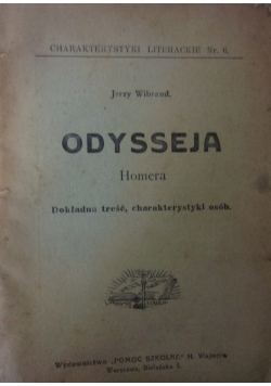 Odyseja Homera, 1923r